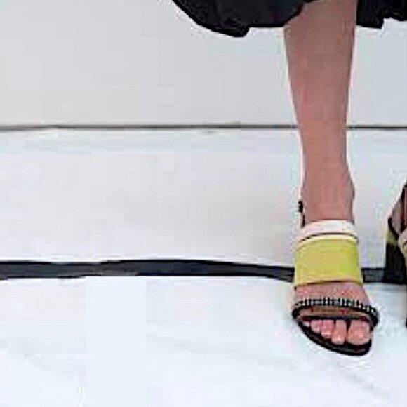 New 3.1 Phillip Lim Multi Strap Drum Sandal in Citron - Picture 4 of 13
